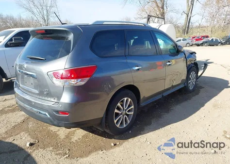 2016 Nissan Pathfinder Sv из США, поврежденный, VIN 5N1AR2MM9GC644619